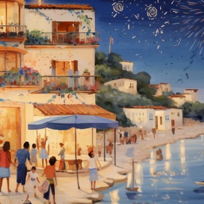New Year's Eve Mediterranean Marketplace