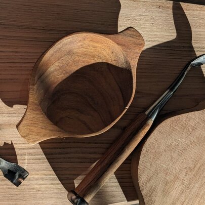 Hand Carving a Bowl Workshop