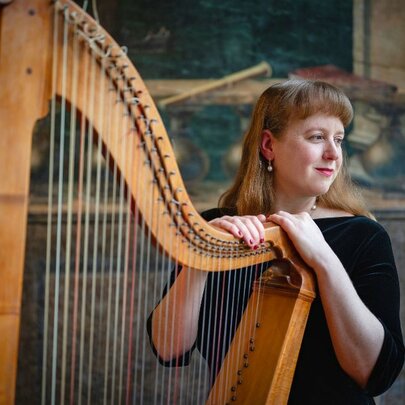 Baroque Harpist Hannah Lane in Concert