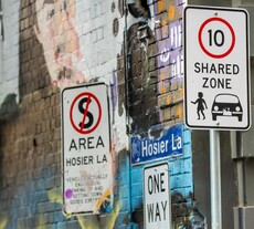 Parking and driving