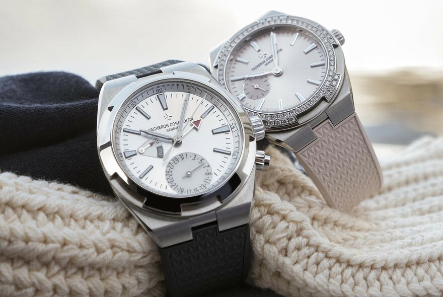 Two quality Swiss watches.