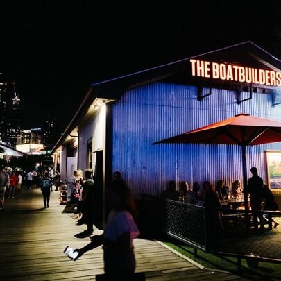 New Year's Eve at the Boatbuilders Yard