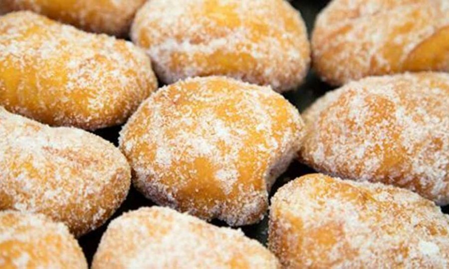 Sugar coated doughnuts