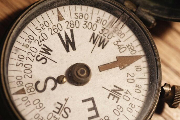 Old compass.