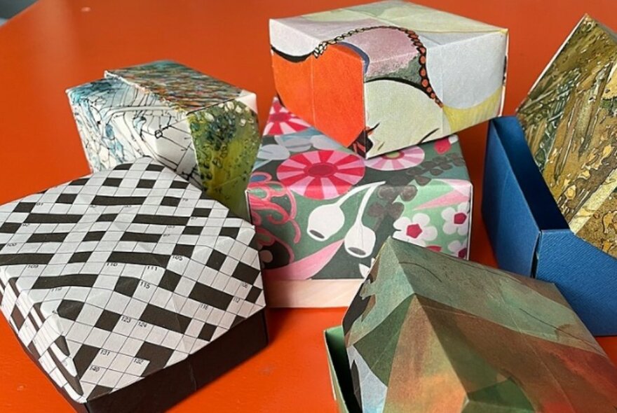 How to Make a Folded Paper Gift Box