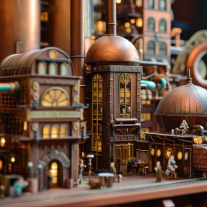 Chocolate Factory Diorama