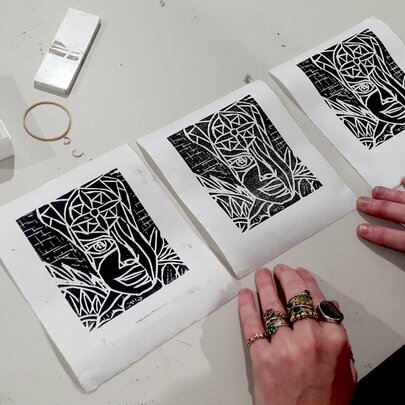 An Intro to Linocut